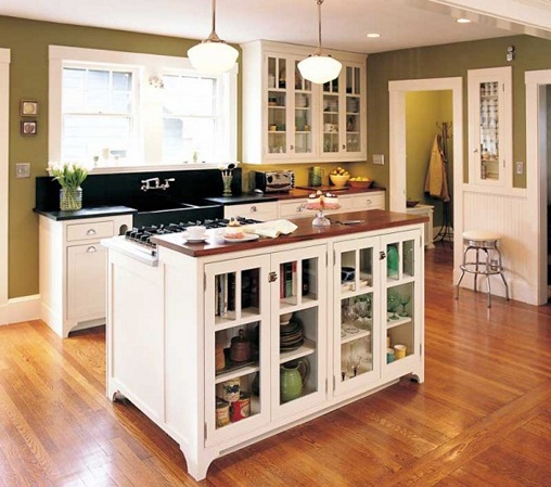 zona de confecao na ilha central